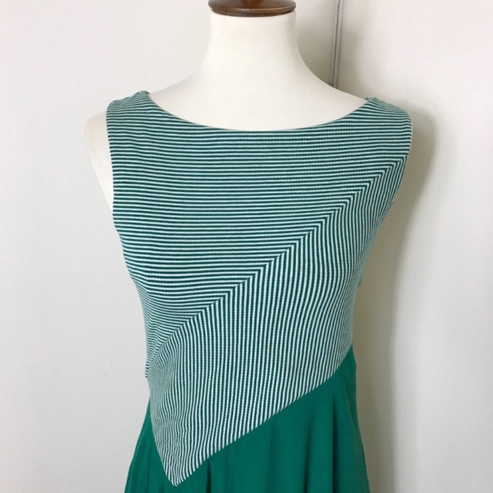 Anthropologie Maeve striped swing dress - Picture 3 of 8
